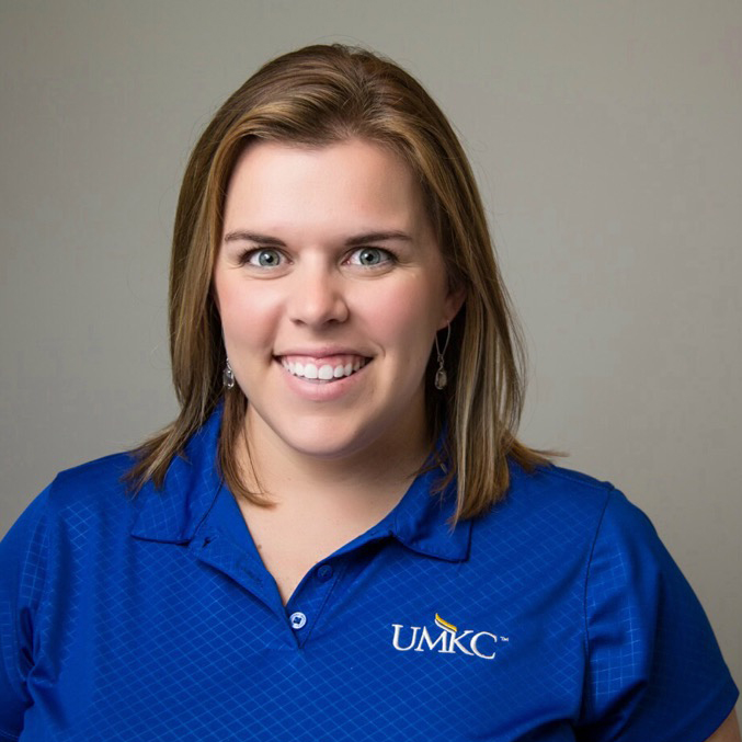 Portrait of Erin Christensen, staff member in the Bloch Career Center