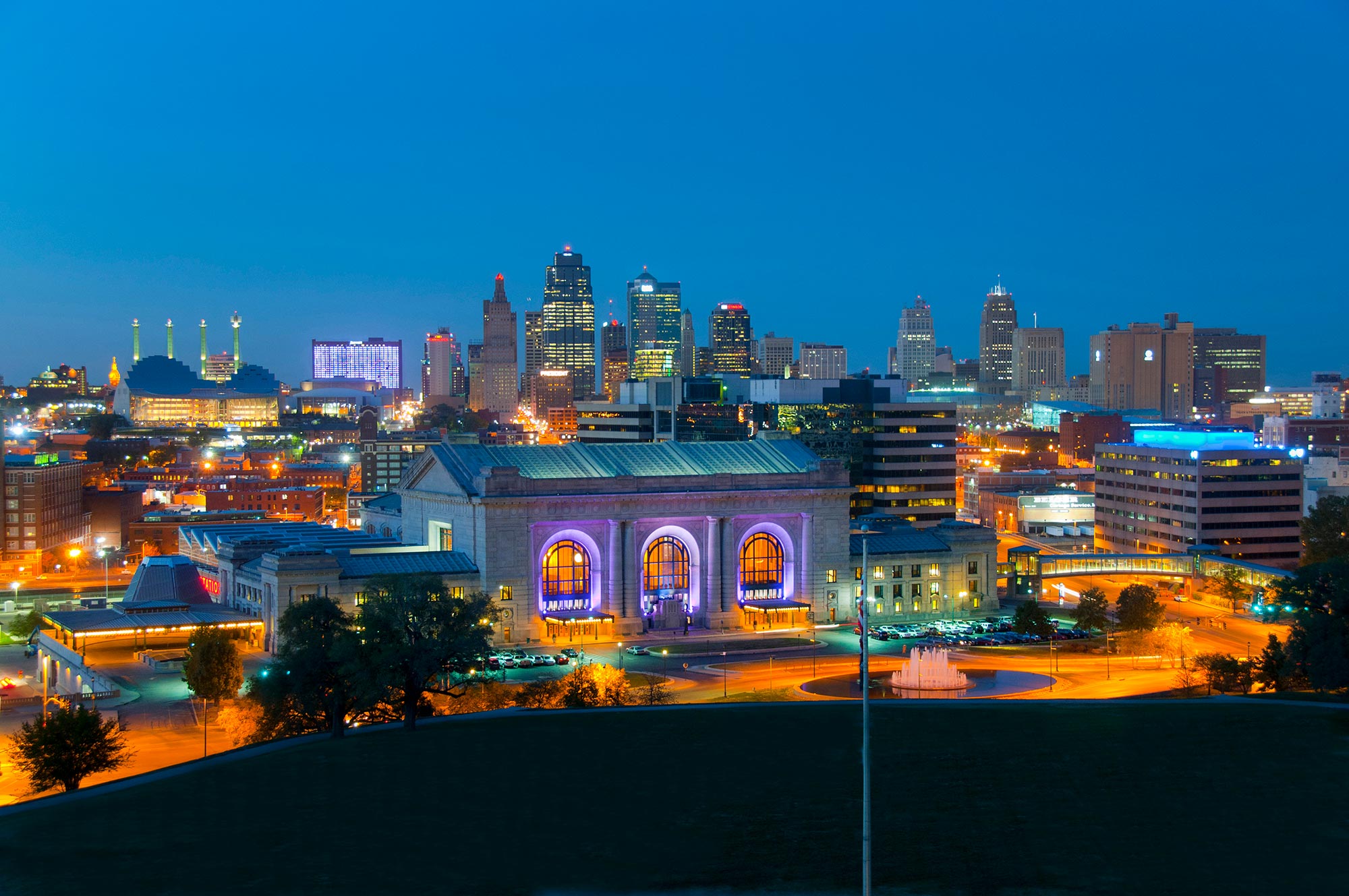 Landscape picture of Kansas City